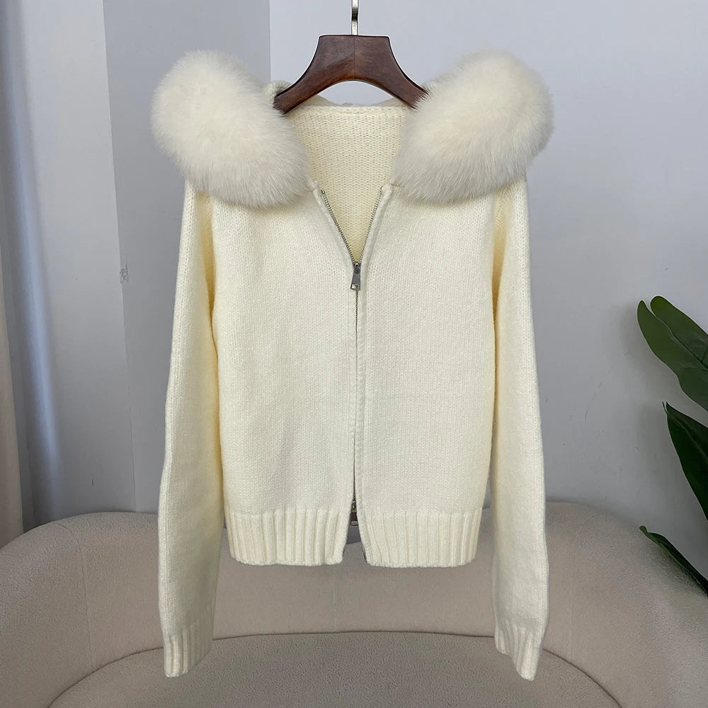 Cardigan cu glugă CN Zhejiang - Mărime M, Greutate >320 g/m²