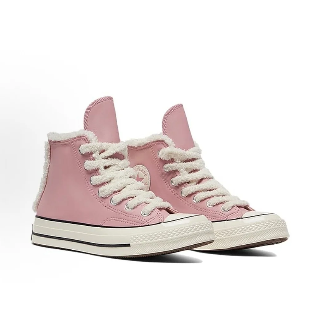 Converse A12450 Verschleißfeste Leinwand High-Top - Größe Unisex Obermaterial Polyester Sohle Gummi