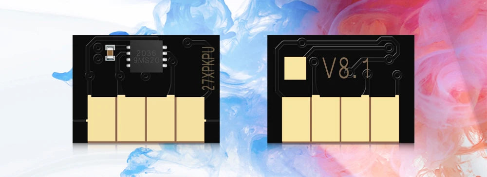 HP727 Cartridge Chip New Upgrade HP 727 Chip For HP DesignJet T920 T930 T1500 T1530 T2500 T2530 Printer 300ml Each Color