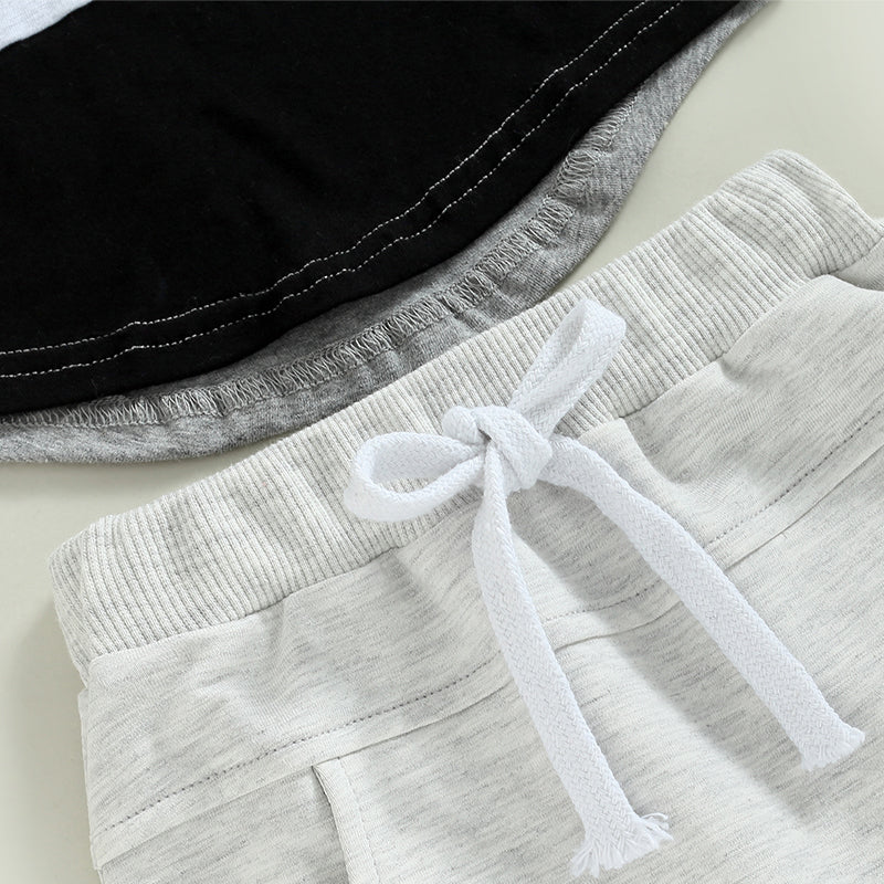 Canrulo Babyset Sommer Baumwolle Kurzarm - Gr 0-36M Elastik