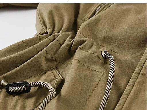 Casaul Parka Abnehmbare Kapuze - Größe M Füllung Baumwolle