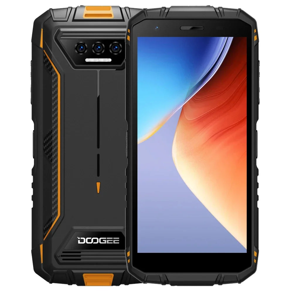 Doogee S41 Max robustes Smartphone 6GB + 256GB T606 Display HD + Batterie 6300mAh 13MP + 8MP Android 13 NFC/OTG/Dual SIM