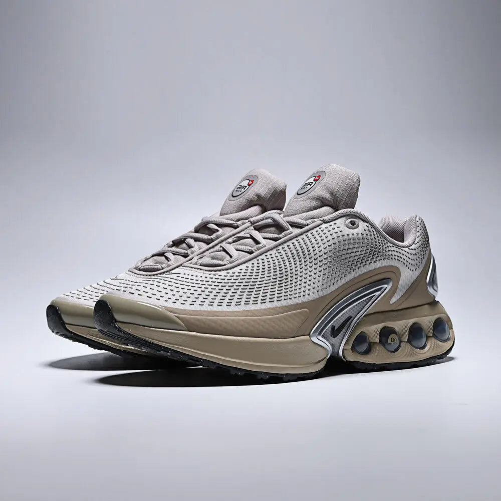 NIKE DV3337-019 Air Max DN - Parte superioară sintetică, Talpă din cauciuc, Croială joasă