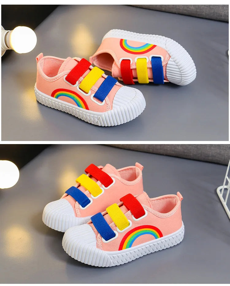 Kinder-Canvas-Schuhe 2025: Fashion-Hook Casual - Toddler Walking Collection