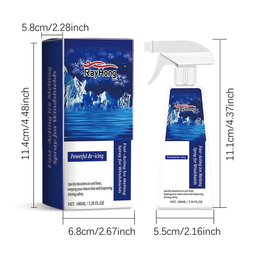 MAKEUPEATING Enteiserspray Schnellwirkend - 100ml Auto