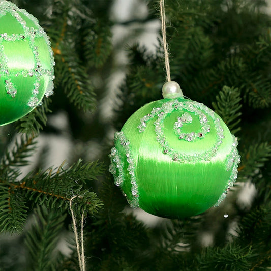 JingleBalls Classic Bruchfest - Größe 80 mm, 9 Stück