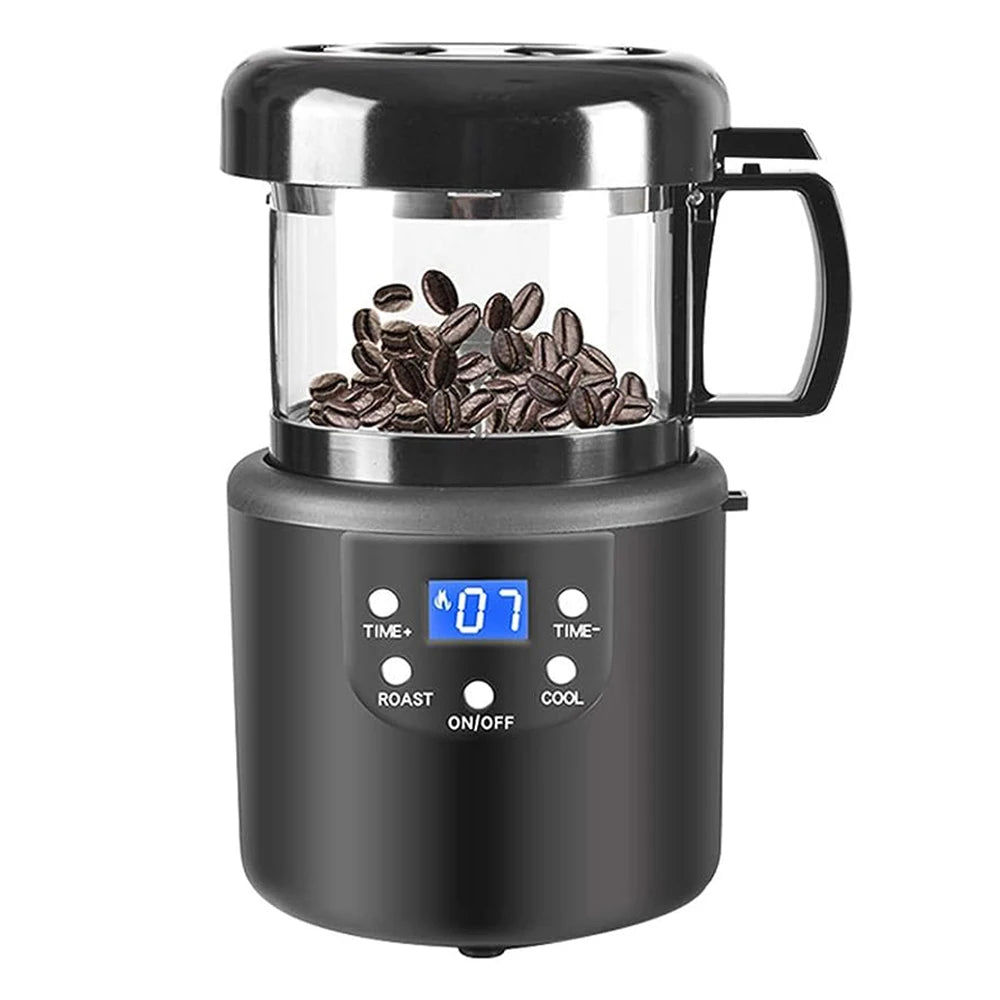 CAFEMASY Electric Coffee Bean Roaster Machine Mini Household Air Coffee Bean Roaster Temperature Control Coffee Roasting Machine