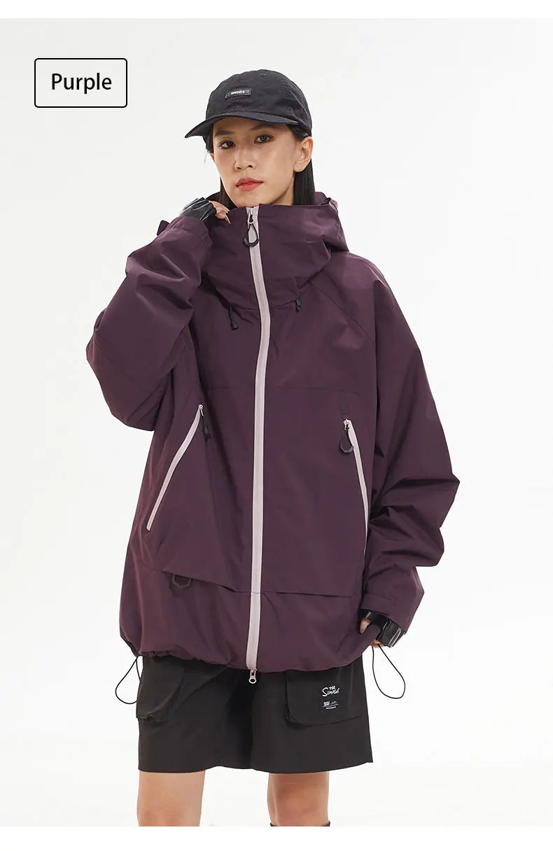 OutdoorPro Wanderjacke Wasserdicht - Unisex 700g S-XXL