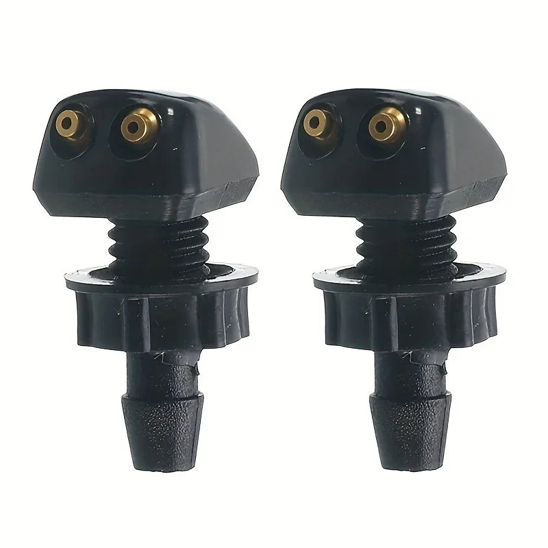 Car Windshield Wiper Washer Spray Nozzle Fits Most Car Models Car Adjustable Dual Holes Windshield Washer Nozzle Wiper