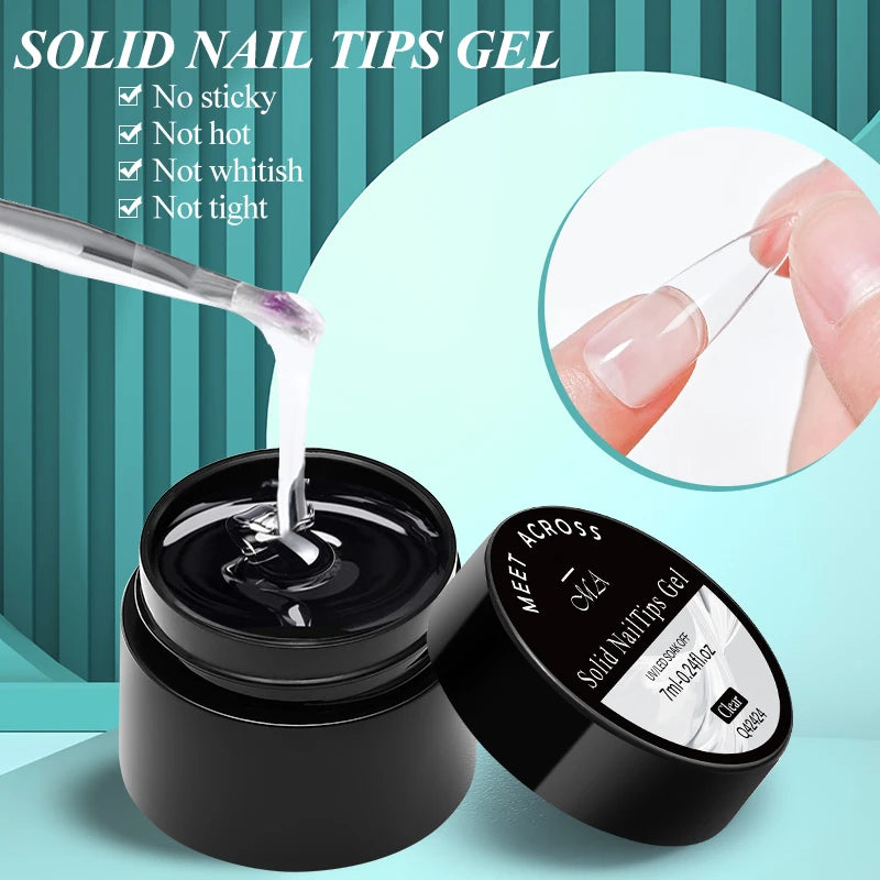 Gel solid ProNail non-lipicios - 7ml aderență puternică