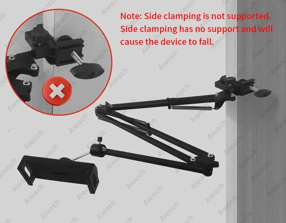 Tablet-Halterung 2025: MDNG iPad Stand Bed Holder - 360° Rotating Metal Mount Stretchable Arms Collection