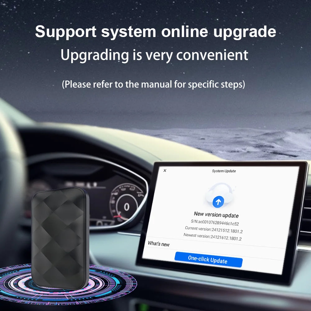 Acodo 3In1 CarPlay AI Box - 32GB 5V Strom Kompakt USB
