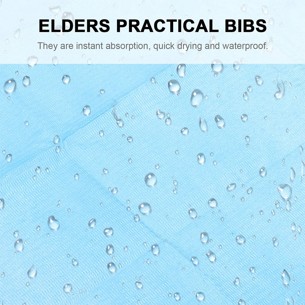 ROSENICE Einweg-Lätzchen wasserdicht - 60 St, PVC, L