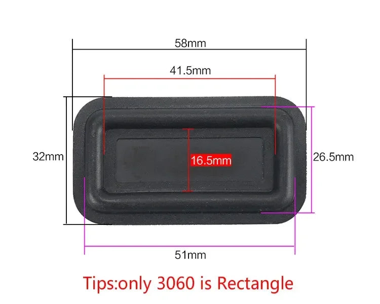 GHXAMP 2PCS Bass Passive Radiator Vibration Membrane Rubber for Auxiliary Low Frequency Subwoofer Protable Speaker Home-made DIY - Golden Bridge Store