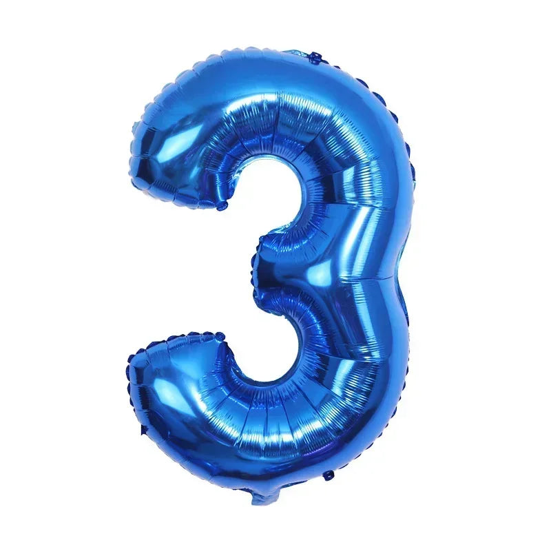 Etya Balloon 32 Zoll Blauer Folienballon - Aluminiumfolie
