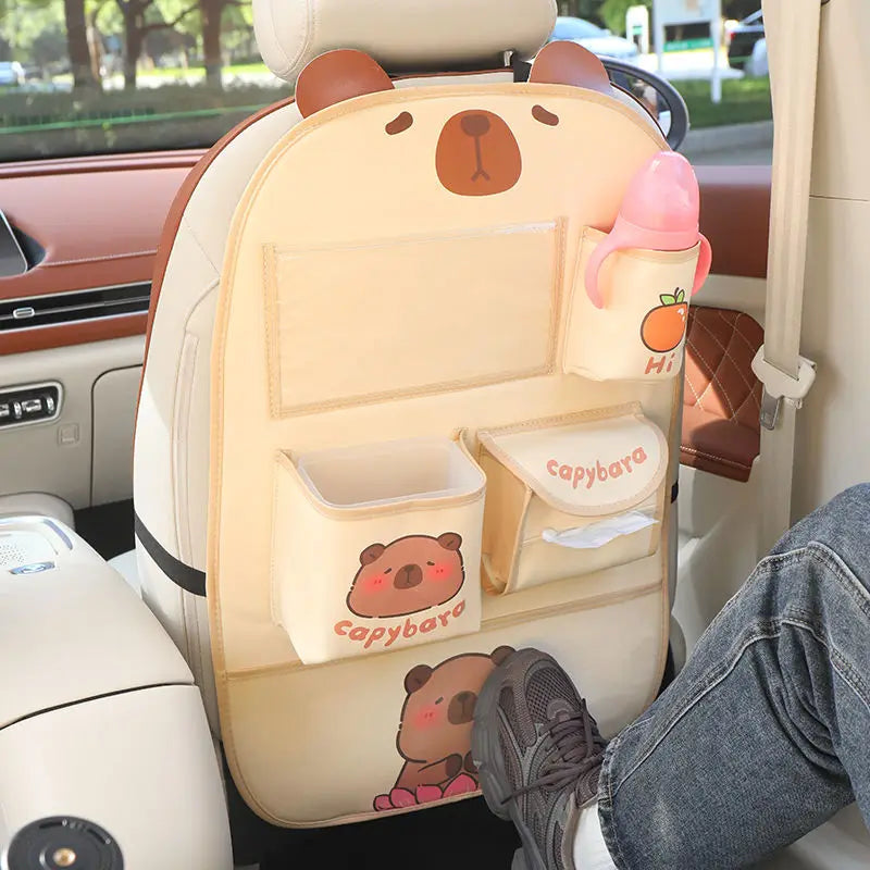 Car Seat Back Storage Bag Hanging Bag Multifunctional Storage Box Car Seat Back Storage Bag Car Interior Decoration Supplies