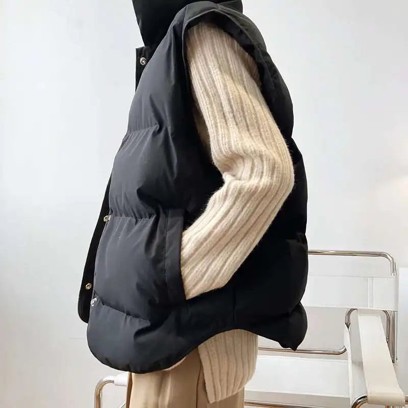 Sheng palae Mode Baumwolle Weste - Ärmellos M Baumwolle