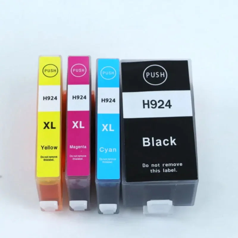 HP 924/924E/924XL High-Yield Ink Cartridges | Compatible with OfficeJet Pro 8120e-8135e Series Printers | Premium Quality