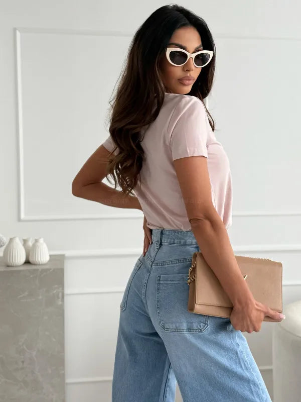 Bluze pentru femei, tricou nou la modă, vară, pulover, topuri, alb, mânecă scurtă, Slim Fit, cu guler în V, tricou pentru femei, îmbrăcăminte casual