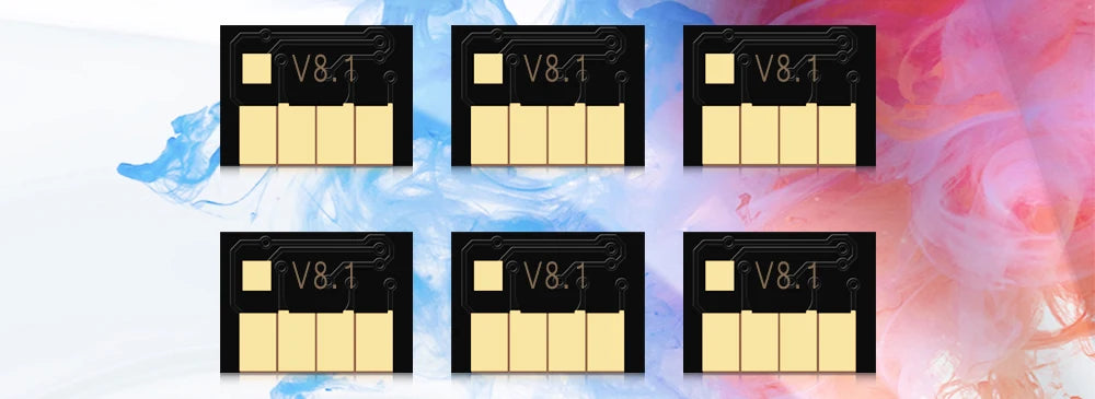 HP727 Cartridge Chip New Upgrade HP 727 Chip For HP DesignJet T920 T930 T1500 T1530 T2500 T2530 Printer 300ml Each Color