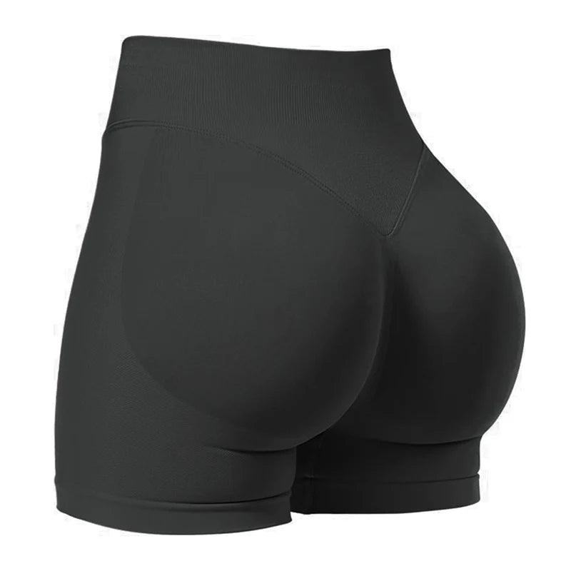 Sport-Shorts 2025: OLOEYER Impact Gym Shorts Women Fitness Sports - Biker Shorts 4.5" Low Ribbed Band Yoga Workout Scrunch Butt Seamless Leggings Collection