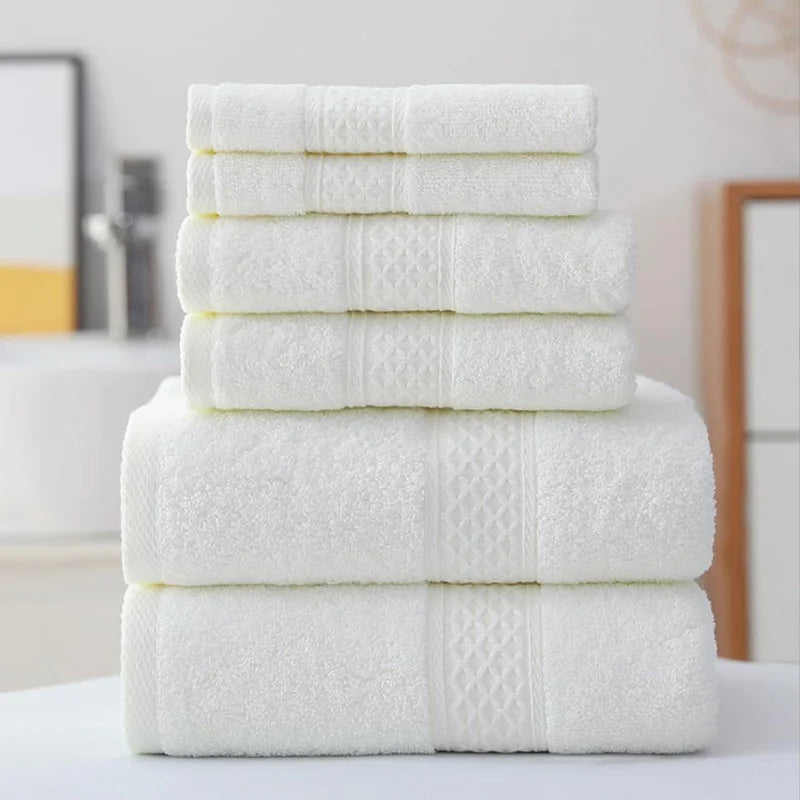 LuxeHome Cotton Luxusset Weichheit - 90x150 50x90 30x30