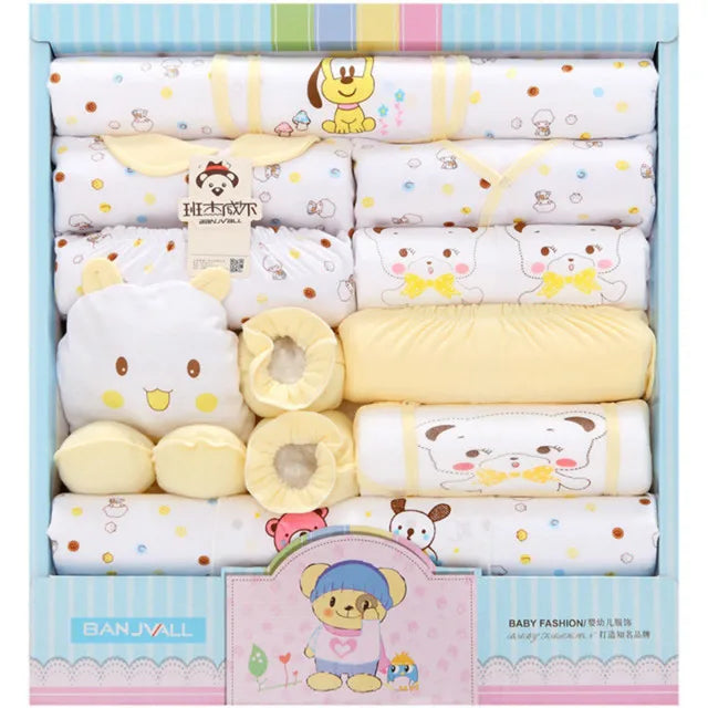 Guangdong Babyset 100 Prozent Baumwolle - 18 Teile 0-12M