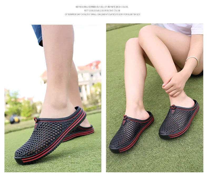 Herren-Pool-Sandalen 2025: Sonkpuel Komfortable Männer Pool Sandalen Sommer Outdoor Strand Schuhe Männer Slip on Garten Clogs Lässige Wasser Dusch Hausschuhe Unisex Zapatos Kollektion