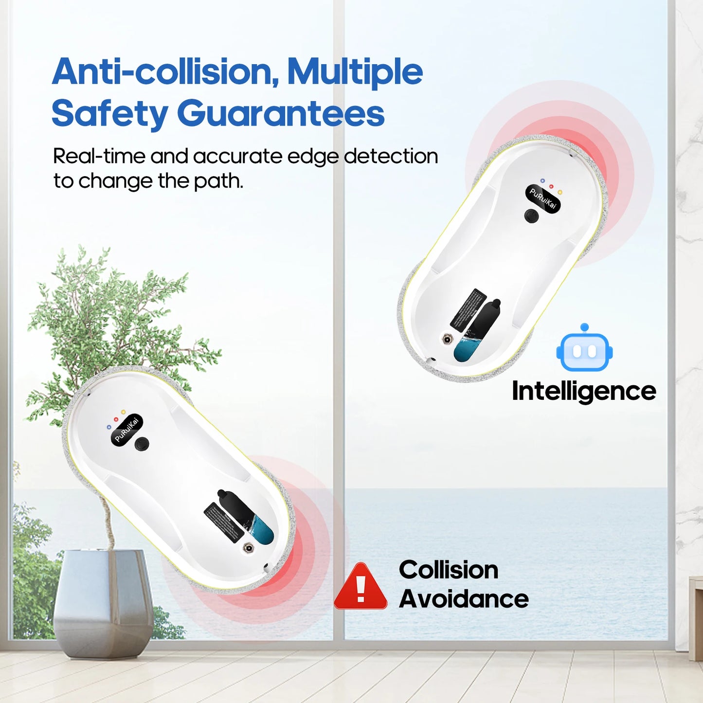 Fensterputz-Roboter 2025: Automatisch Spray-System Smart Cleaning Collection