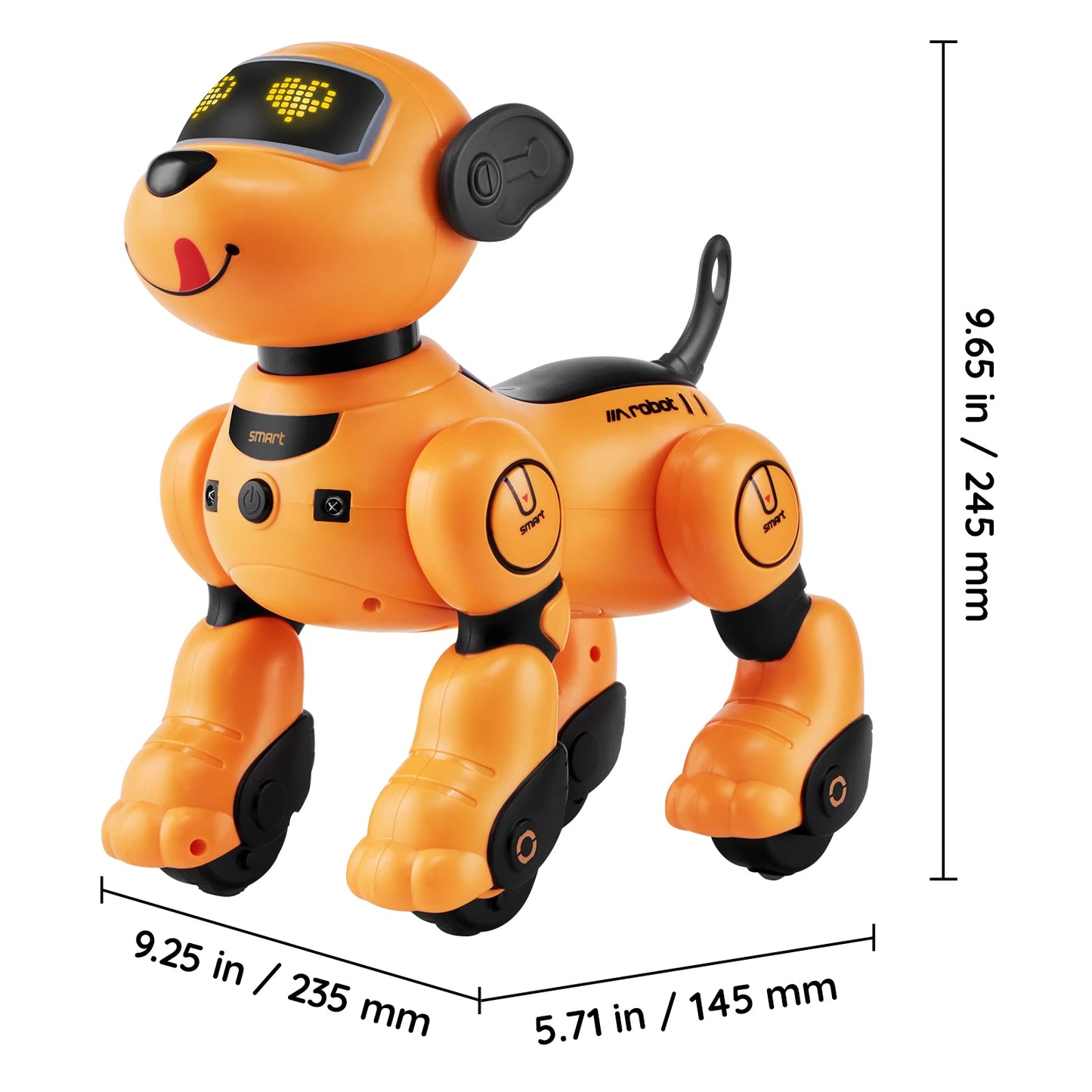 VEVOR Remote Control Robot Dog Toy German Edition