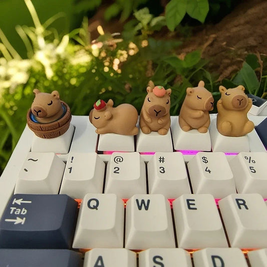 Capybara Süß Kawaii Tastenkappe - Kap.1, Leist.0W, Gr.MX