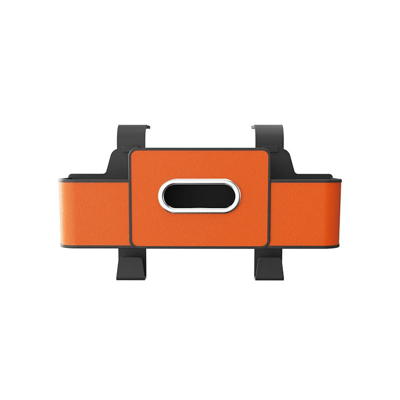 Scaun auto spate banchetă piele multifuncțională cutie de depozitare cutie de șervețele auto geantă de depozitare suport pentru pahare de apă cu cârlig cutie de depozitare