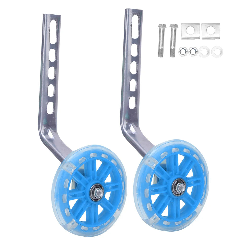 Children Bicycle Training Wheels with Support Bracket for 12‑20inch Bikes Kids Bike Training Wheels Side Balance Wheel