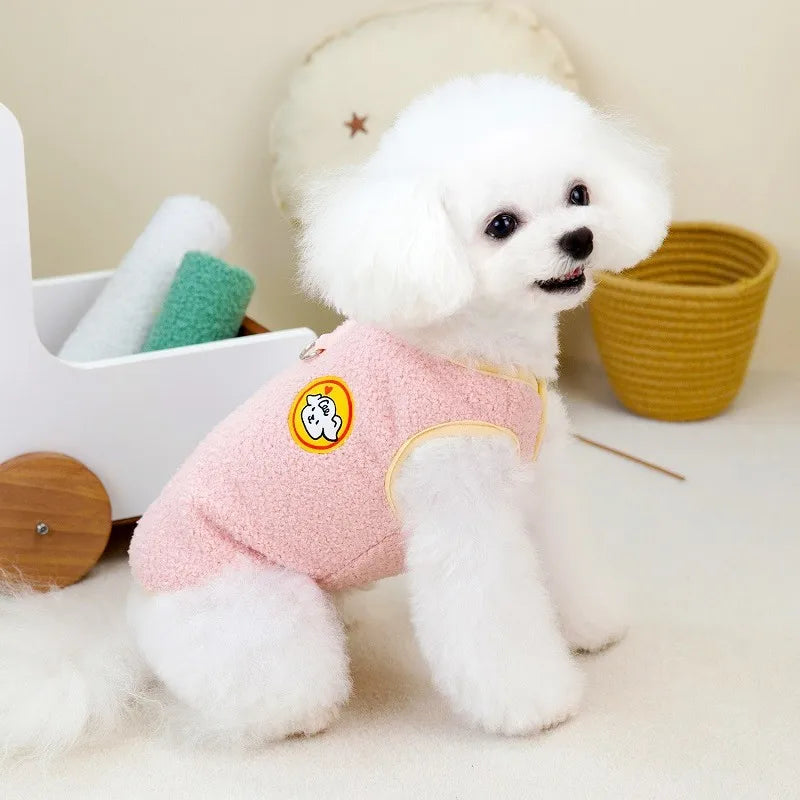DOGGYZSTYLE Solid Fleece Vest - Größe Material Wärmegrad