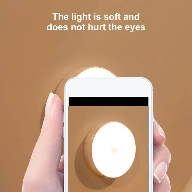 LED Smart Menschlich Körper Sensor Nachtlampe Notfall Automatisch Beleuchtung USB Aufladung Drahtlos Magnetisch Saugnapf Verwendung Nachtlicht