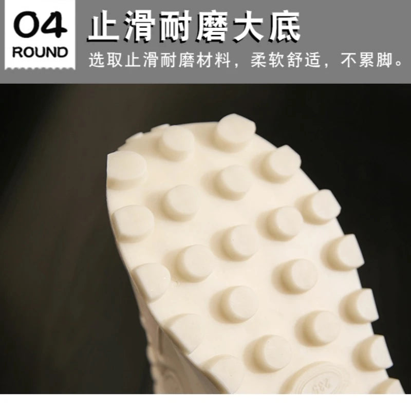 Women‘s Trendy Color-blocked Brand Design Thick-soled Sneakers 2024 Spring and autumn New  Lace-up Mesh Breathable Tennis Shoes