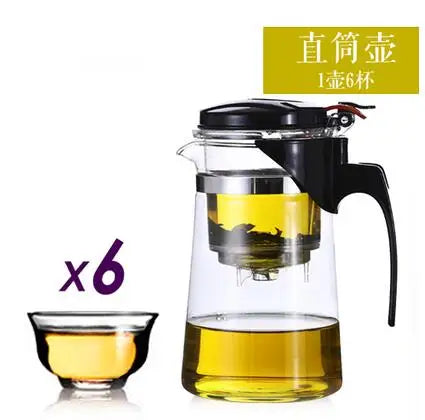 Hitzebeständiger Glas-Teetopf Chinesische Set