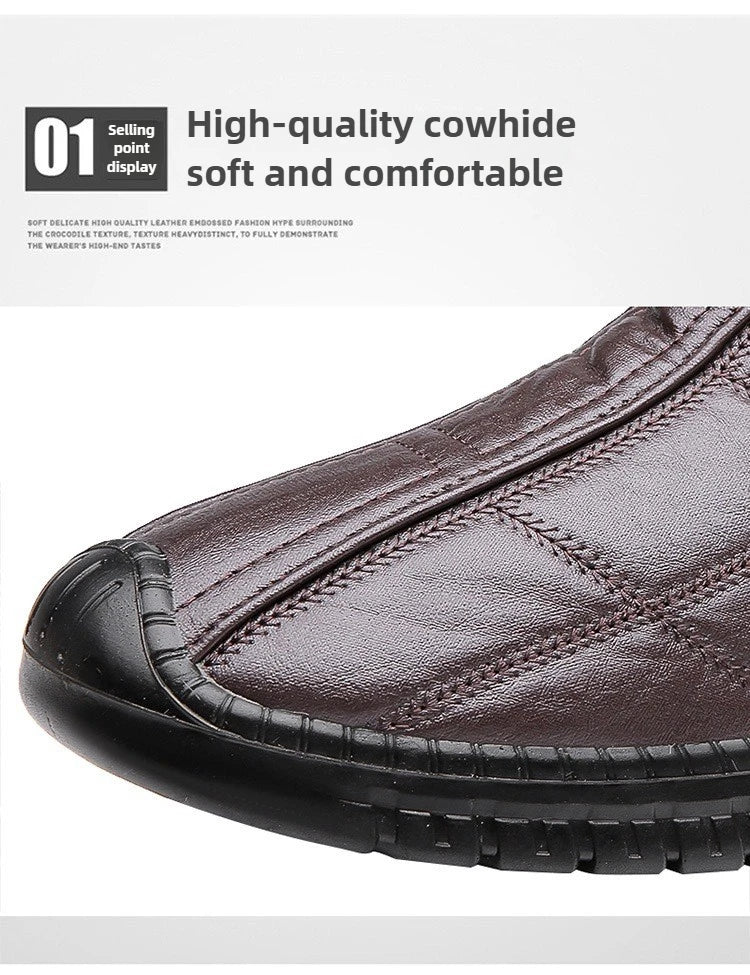 Henan Winterschuhe Velvet Warm - Größe 38-48, Wasserdicht, Rutschfest