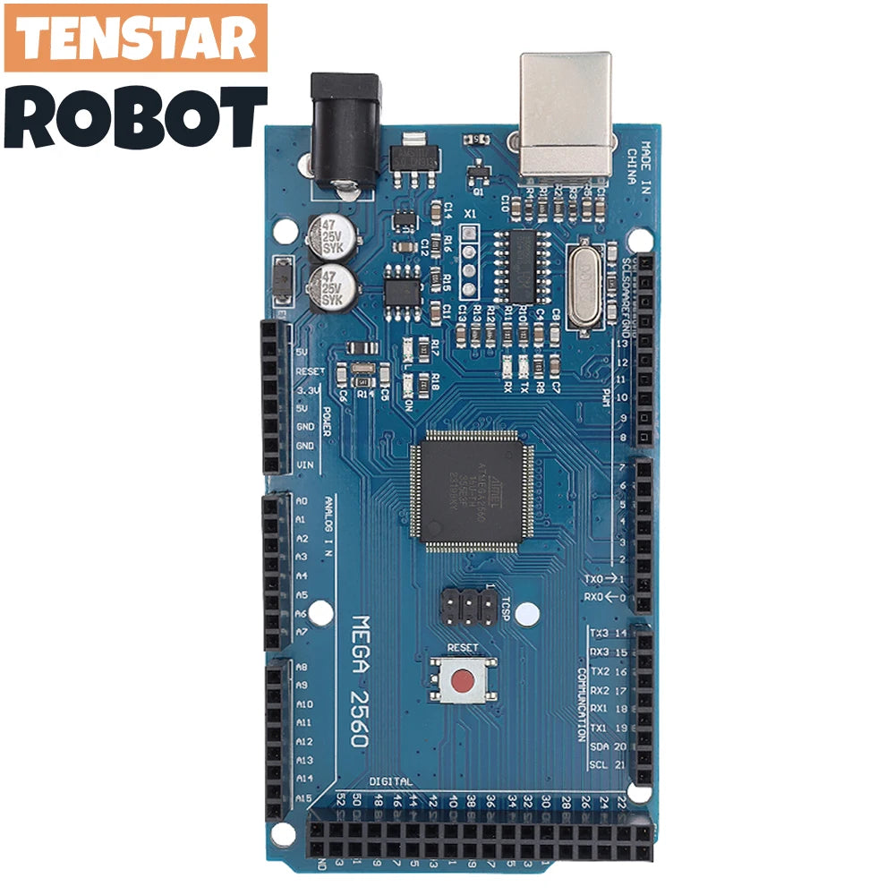 MEGA2560 MEGA 2560 R3 ATmega2560-16AU CH340G AVR Type-C USB Entwicklungsboard für Arduino