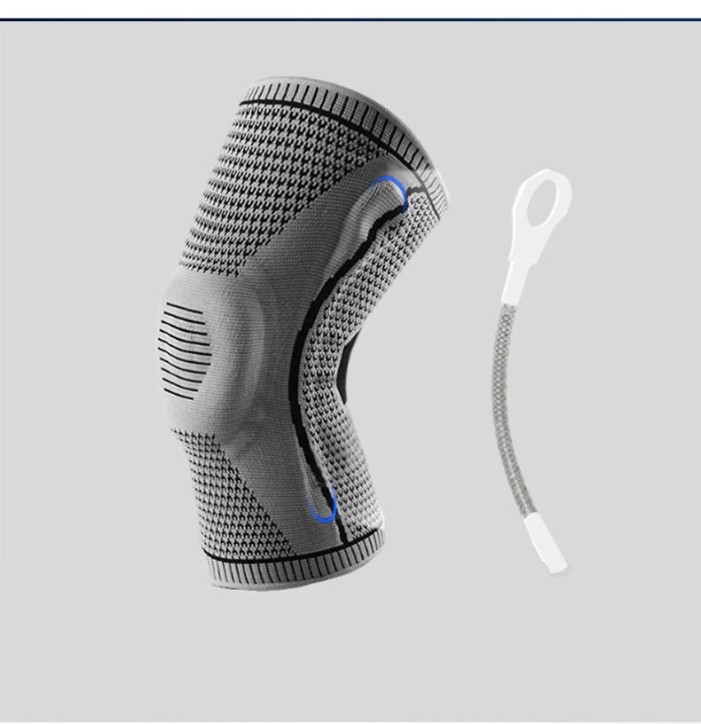 Knieschoner 2025: Nylon-Silicone Outdoor-Sports - Professional Fitness Collection