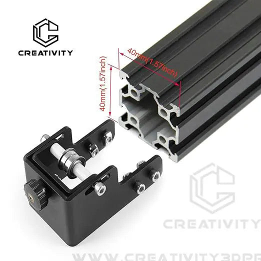 Creativity 4040 Y-Achsen Spanner - Aluminium 40x40mm Ender3