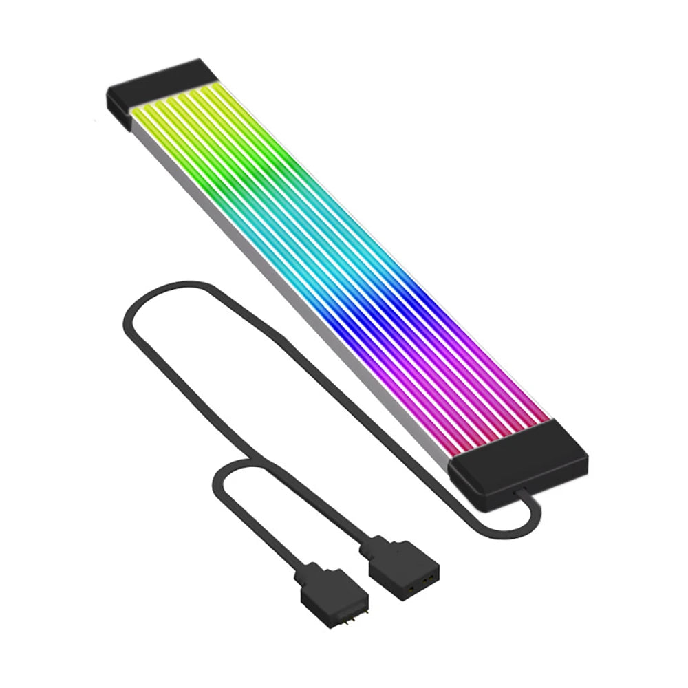 RGB LED Strip Bar 2025 - WYMECT ARGB Sync Board - ATX 24PIN GPU 8Pin 6PIN Computer Power Supply Case