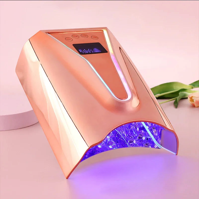 SN497 UV LED Nageltrockner Kabellos - 128W 45 LEDs Akku