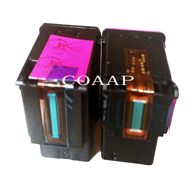 COAAP 662 Nachfüllbar - 2er Pack BK CMY Kompatibel HP