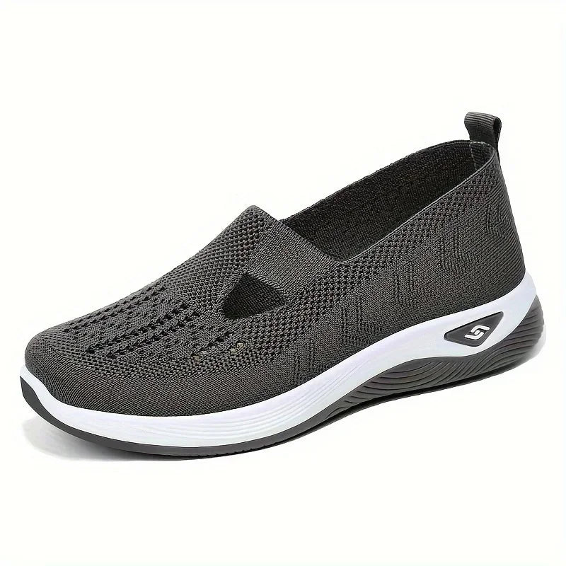 Schuhe Für Frauen Sommer Mode Frauen Cut-out Sneakers Casual Atmungsaktiv Slip On Walking Schuhe Leicht Outdoor Flach Schuhe
