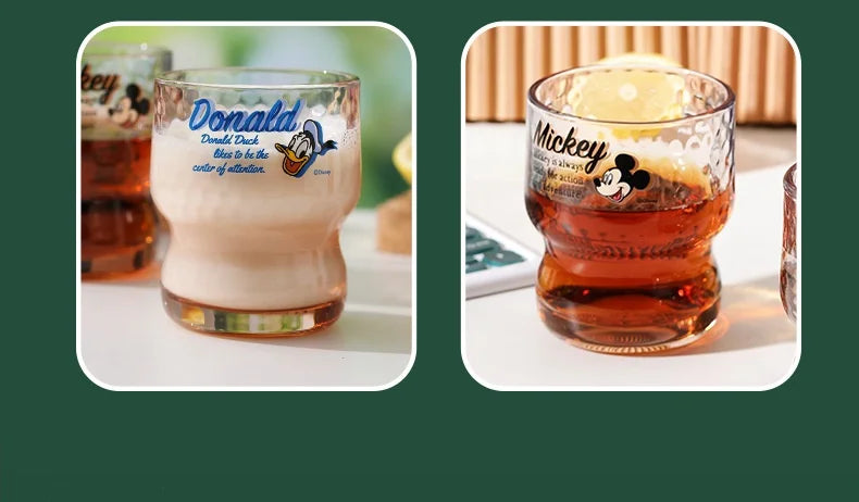 Glas Becher Geschenkbox Getränke Becher Hammer Muster Retro Trink Becher Hohe Beauty Saft Becher Mode Transparent Becher Anime Peripheral
