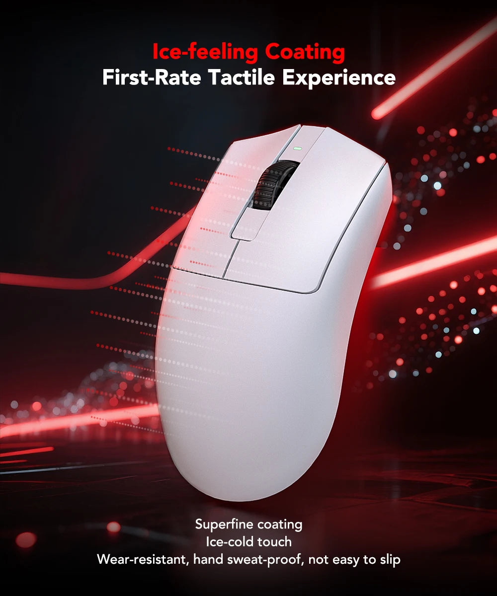 Mouse de gaming wireless Kysona Jupiter - 26000DPI 49g BT