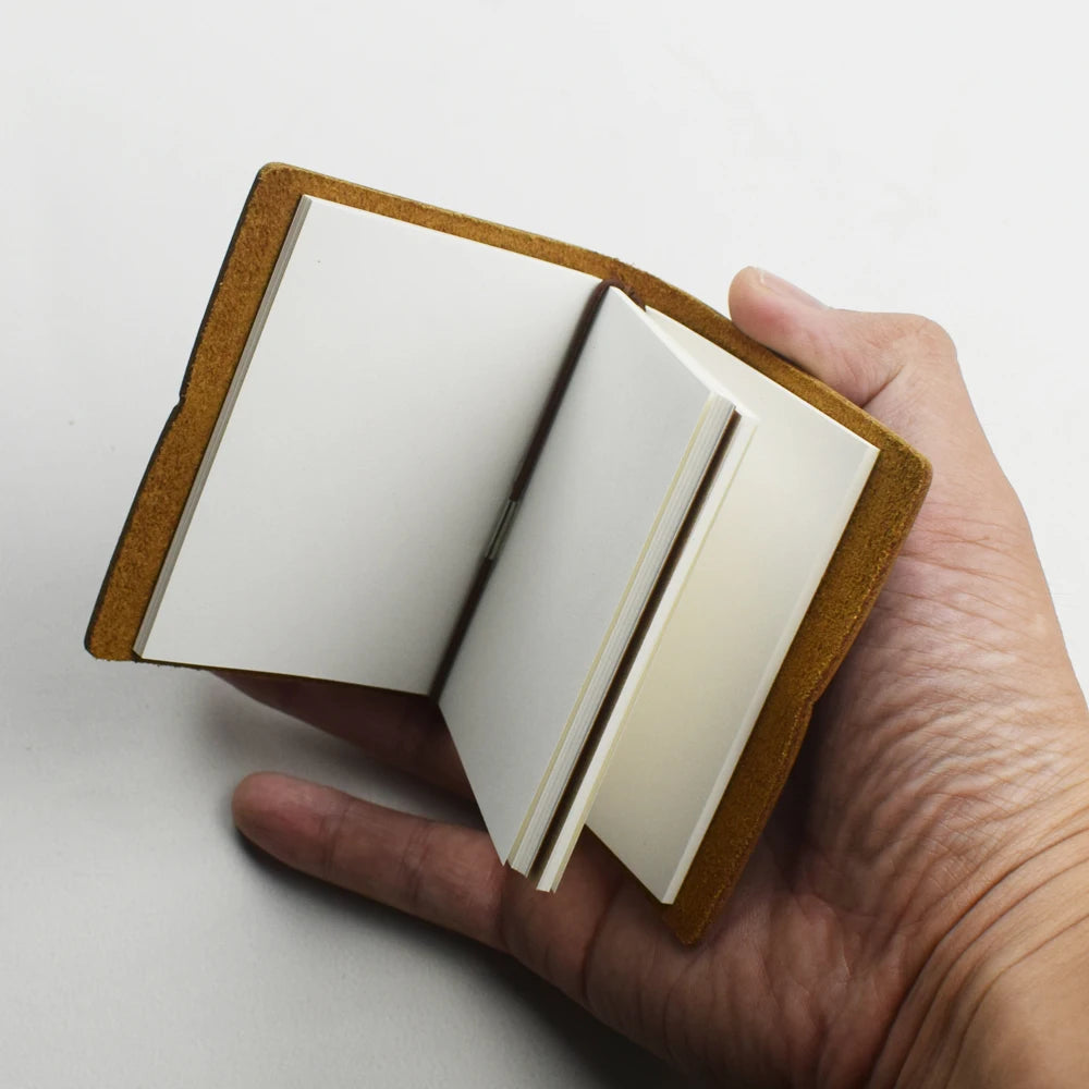 Joy Corner F7181856 Leder Pocket Notizbuch - 40 Blatt