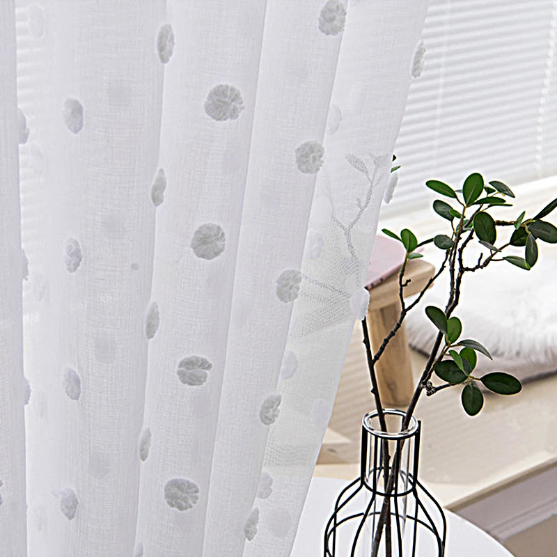 Cute Style White Short Curtains For Living Room Bedroom Curtains For Chic Girls Kids Window Kitchen Bathroom Camper Small Drapes