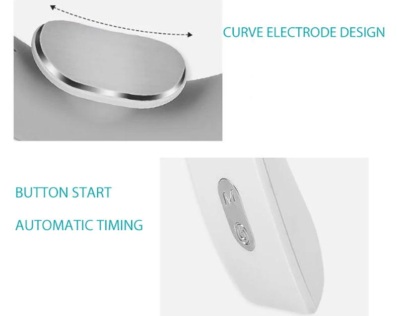 Masaj cervical portabil mini gât umăr masaj profund gât cald presare gât presare îngrijire